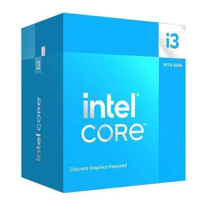 INTEL BX8071514100F i3-14100F 3.5 GHz 4 Çekirdek 12 MB LGA1700 İşlemci