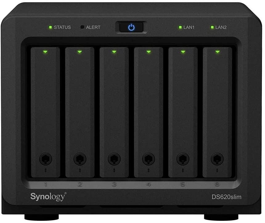 SYNOLOGY DS620SLIM NAS SERVER 6AD 2,5