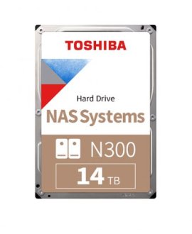 TOSHIBA HDWG21EUZSVA 3.5'' 14TB 7200 SATA3 256MB N300 NAS