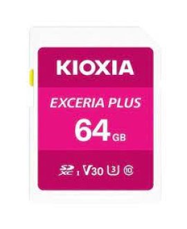 KIOXIA LMPL1M064GG2 FLA 64GB EXCERIA PLUS microSD C10 U3 V30 UHS1 A1