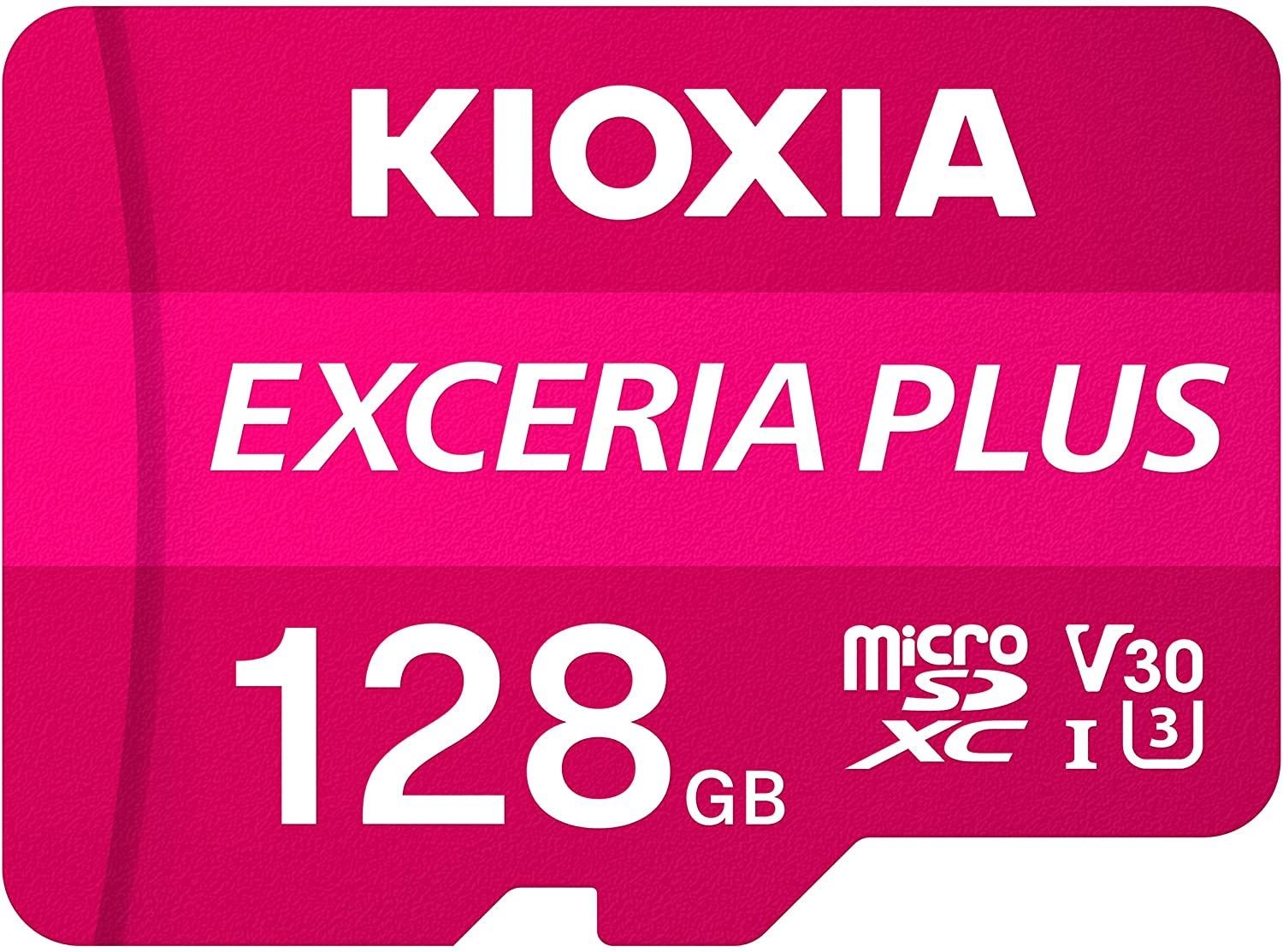 KIOXIA LMPL1M128GG2 FLA 128GB EXCERIA PLUS MicroSD C10 U3 A1