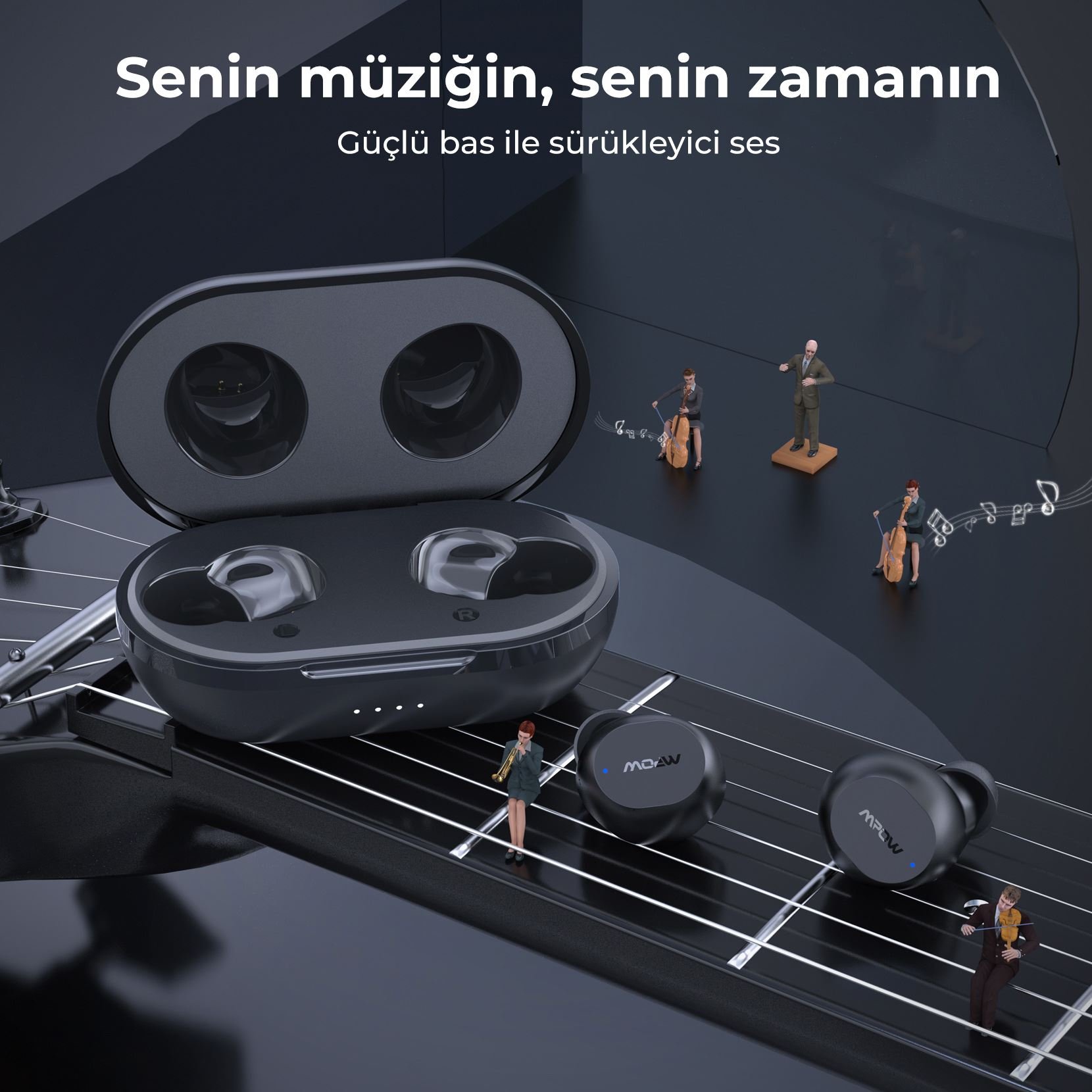 MPOW MPBH463AR M12 Bluetooth Kulaklık