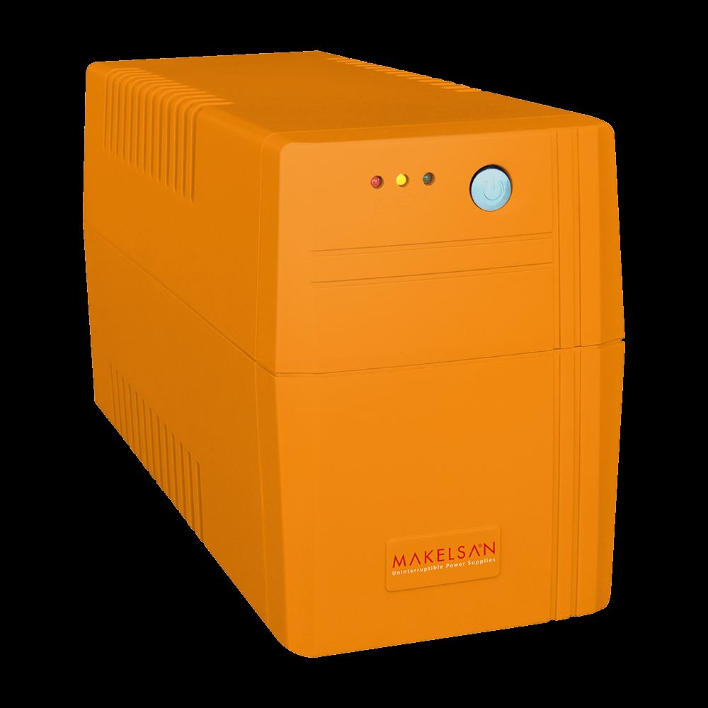 MAKELSAN MU00650L11MP005 Line-İnteraktif 650VA 5-12 dk. 1x7AH Akülü UPS