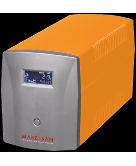 MAKELSAN MU01200L11EA005 1200VA Line İnteractive LCD/USB 2x7AH Akülü Lion Serisi UPS