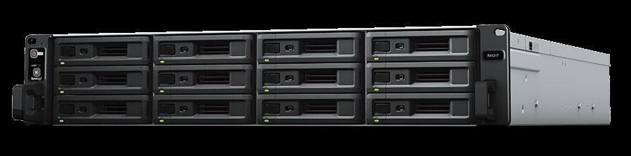 SYNOLOGY RX1217RP 12 YUVALI DISK GENISLETME UNITESI RACK