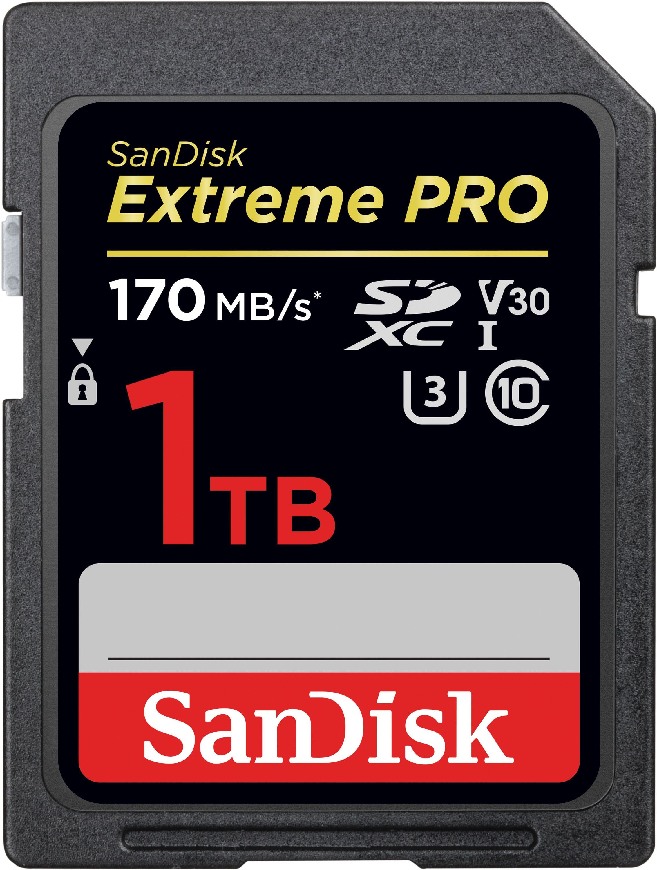 SANDISK SDSDXXY-1T00-GN4IN  Extreme Pro SDXC Card 1TB 170MB/s V30