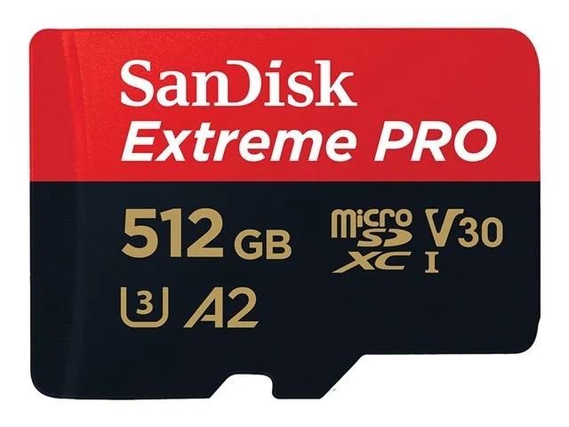 SANDISK SDSQXCD-512G-GN6MA ExtremePro microSD UHSICard 500GB