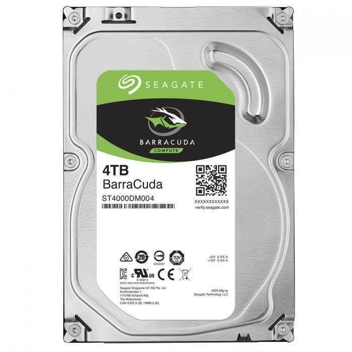 SEAGATE ST4000DM004 4TB Sata 3.0 5400RPM 256MB 3.5'' Dahili Disk