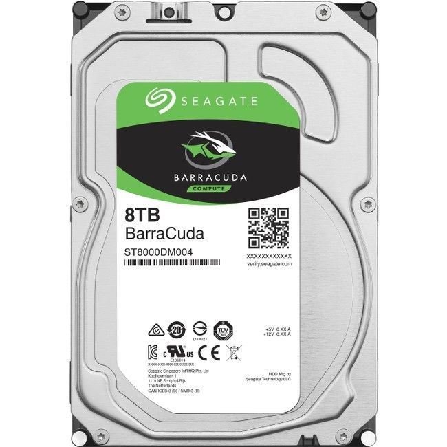 SEAGATE ST8000DM004 8TB 3.5'' 5400RPM 256MB Sata3 Barracuda Dahili HardDisk