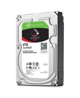 SEAGATE ST8000VN004 8TB IronWolf Sata 3.0 7200RPM 256MB 3.5'' Dahili NAS Disk