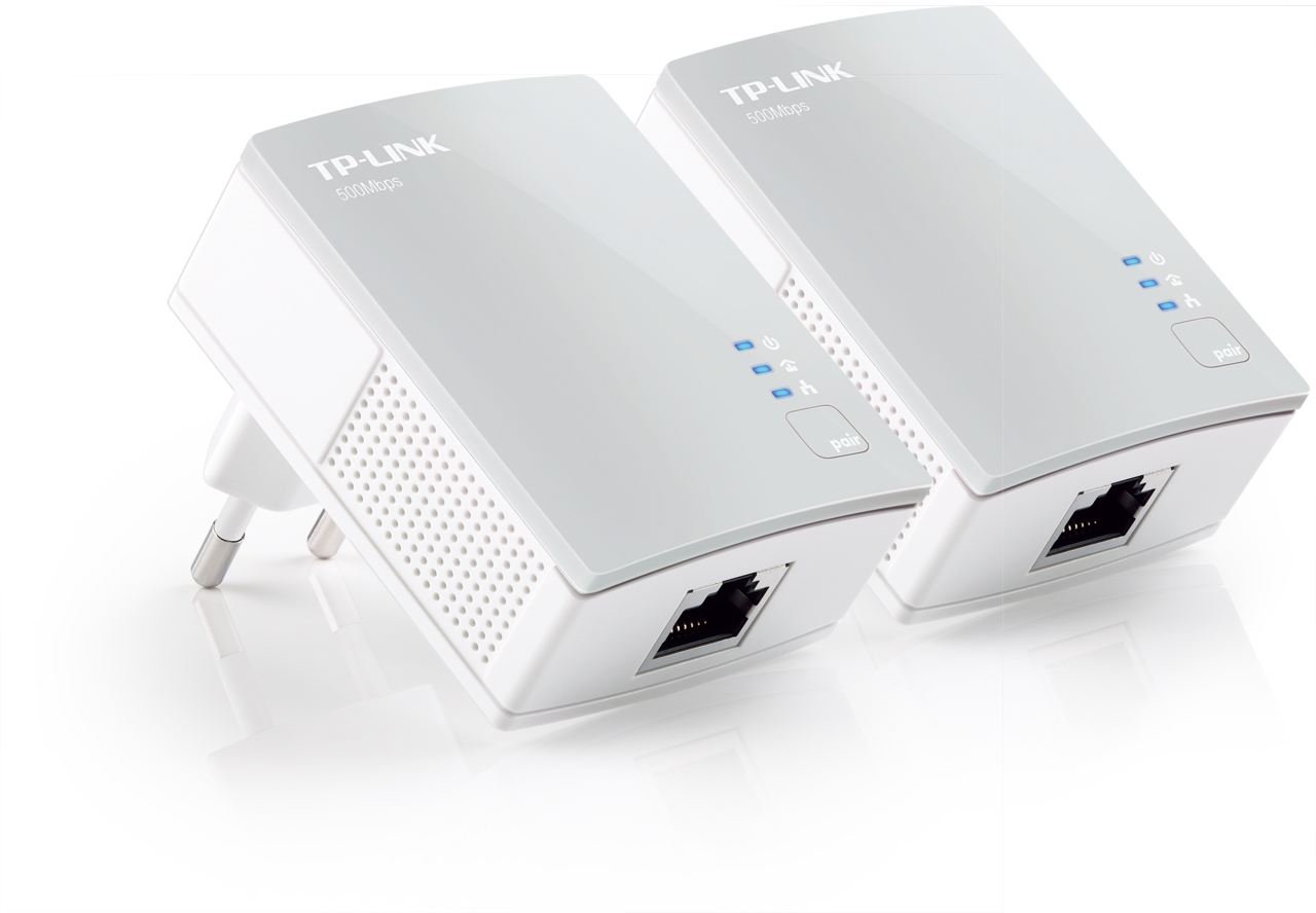 TP-LINK TL-PA4010KIT 600Mbps 300M Mesafeli %85 Enerji Tasarruflu Powerline Adaptör