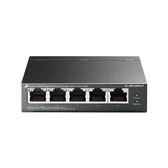 OMADA TL-SG1005LP 5-Port Gigabit Desktop Switch with 4-Port PoE+