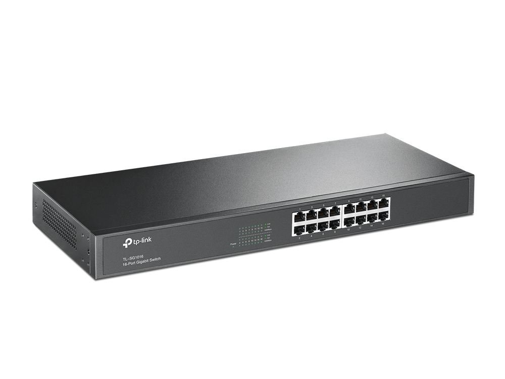 OMADA TL-SG1016 10/100/1000Mbps 16xPort %15 Güç Tasarruflu Raf Tipi Switch