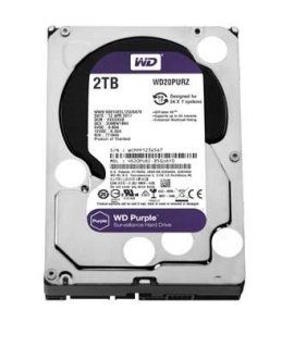 WD20PURZ 2TB Sata 3.0 5400RPM 64MB 3.5" Dahili Güvenlik Diski