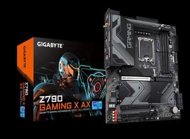 GIGABYTE Z790-GAM-X-AX-DDR5 Intel® Socket LGA 1700:Support 13th and 12th Gen Series Processors