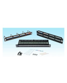 24 Port Cat5e UTP Patch Panel Dolu